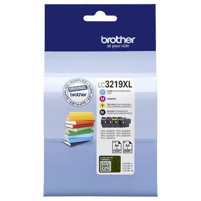 Original Brother LC-3219XLVAL LC-3219XLVALDR Tinte Multipack schwarz cyan magenta ge