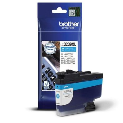 Original Brother LC-3239XLC Tinte cyan