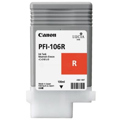 Original Canon PFI-106 R 6627B001 Tinte rot