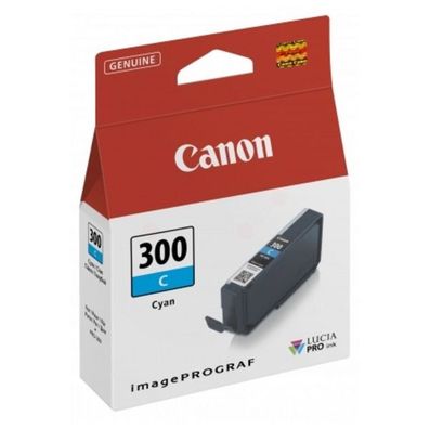 Original Canon PFI-300 C 4194C001 Tinte cyan