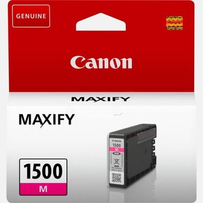 Original Canon PGI-1500 M 9230B001 Tinte magenta