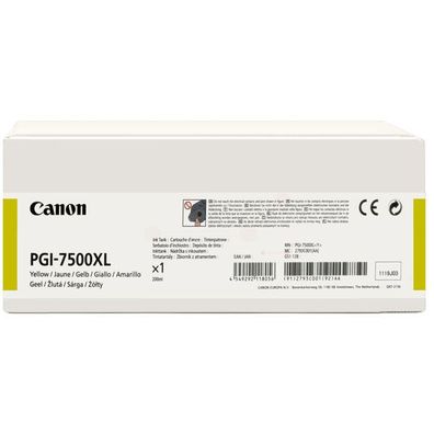 Original Canon PGI-7500XLY 2793C001 Tinte gelb