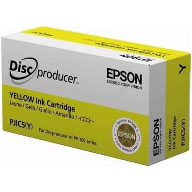 Original Epson PJIC5 C13S020451 PJIC7Y C13S020692 Tinte gelb