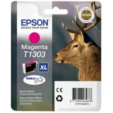 Original Epson T1303 C13T13034012 C13T13034022 Tinte magenta