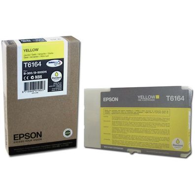 Original Epson T6164 C13T616400 Tinte gelb
