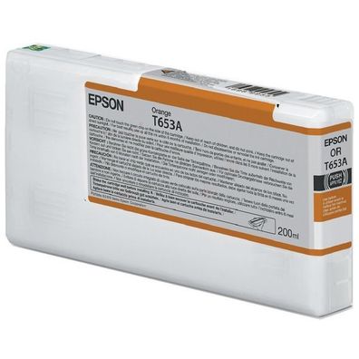 Original Epson T653A C13T653A00 Tinte orange