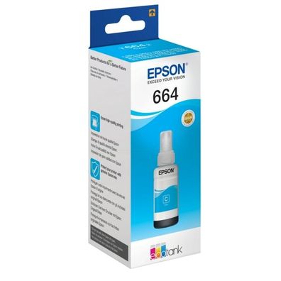 Original Epson T6642 C13T664240 C13T66424A Tintenflasche cyan