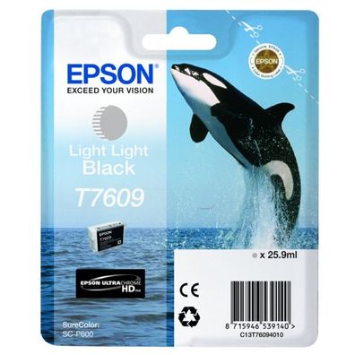 Original Epson T7609 C13T76094010 Tinte schwarz