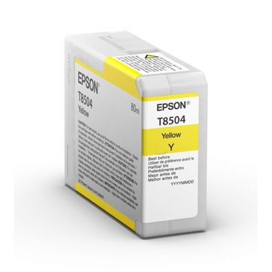 Original Epson T8504 C13T850400 Tinte gelb