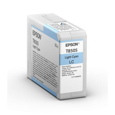 Original Epson T8505 C13T850500 Tinte photo cyan
