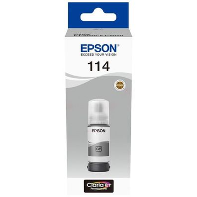 Original Epson 114 T07B5 C13T07B540 Tinte grau