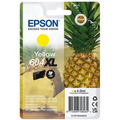 Original Epson 604XL T10H4 C13T10H44010 Tinte gelb