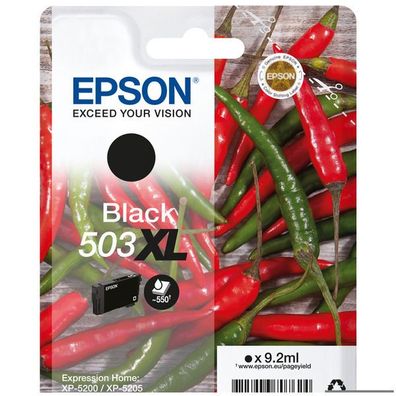 Original Epson 503XL T09R1 C13T09R14010 Tinte schwarz