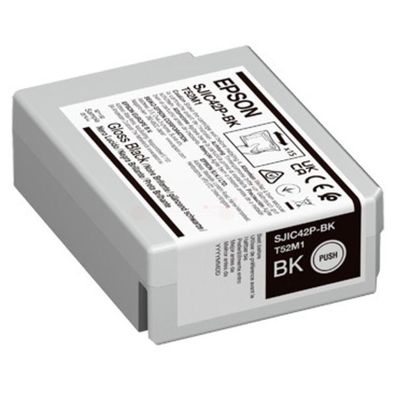 Original Epson S-JIC42P-BK T52M1 C13T52M140 Tinte schwarz