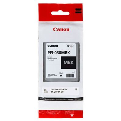 Original Canon PFI-030MBK 3488C001 Tinte matt schwarz
