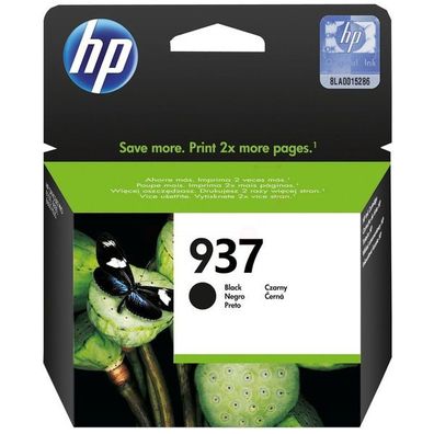 Original HP 937 4S6W5NE Tinte schwarz