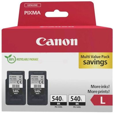 Original Canon PG-540L 5224B020 Tinten Doppelpack schwarz 2 Stück