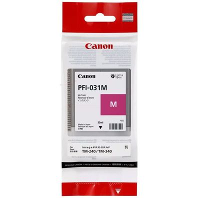 Original Canon PFI-031M 6265C001 Tinte magenta