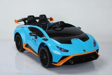 Elektro Kinderauto „Lamborghini Huracan STO“ - lizenziert - 12V7A Akku, 2 Motoren- 2,