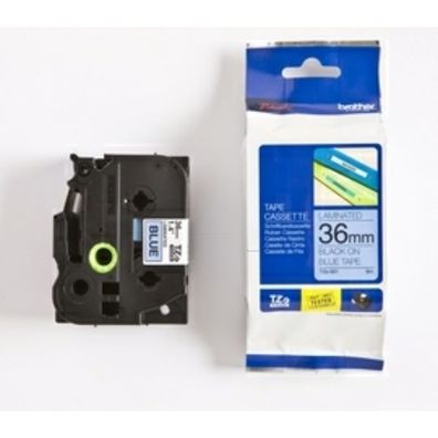 Original Brother TZE-561 Schriftband schwarz auf blau 36mm x 8m