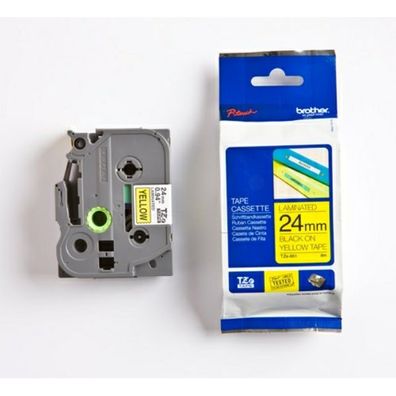 Original Brother TZE-651 Schriftband schwarz auf gelb 24mm x 8m