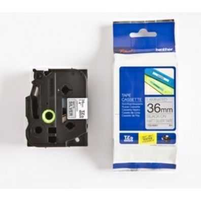 Original Brother TZE-M961 Schriftband schwarz auf silber matt 36mm x 8m