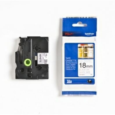 Original Brother TZE-N241 Schriftband schwarz auf weiß 18mm x 8m