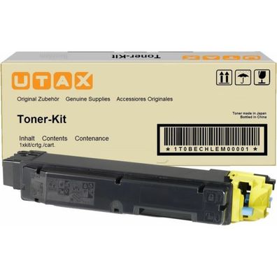 Original Utax PK-5012 Y 1T02NSAUT0 Toner gelb