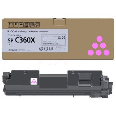 Original Ricoh SPC360X 408252 Toner magenta