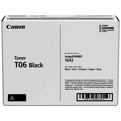 Original Canon T06 3526C002 Toner schwarz