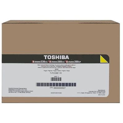 Original Toshiba T-FC338E-YR 6B0000000927 6B000000927 Toner gelb