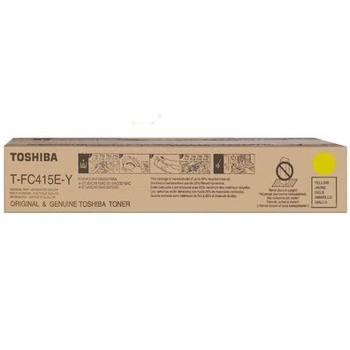 Original Toshiba T-FC415E-Y 6AJ00000182 Toner gelb