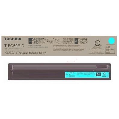 Original Toshiba T-FC50E-C 6AJ00000113 6AJ00000227 Toner cyan