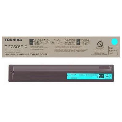 Original Toshiba T-FC505E-C 6AJ00000135 6AJ00000208 Toner cyan