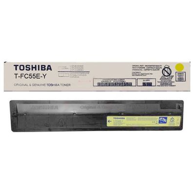 Original Toshiba T-FC55E-Y 6AK00000117 6AG00002321 Toner gelb