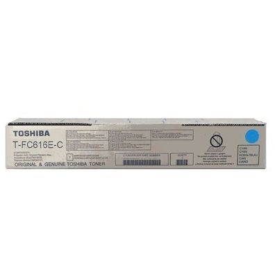 Original Toshiba T-FC616E-C 6AK00000369 Toner cyan