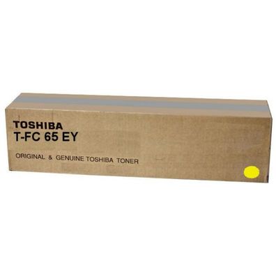 Original Toshiba T-FC65E-Y 6AK00000185 Toner gelb