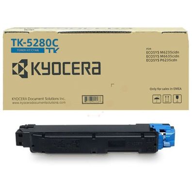 Original Kyocera TK-5280C 1T02TWCNL0 Toner cyan