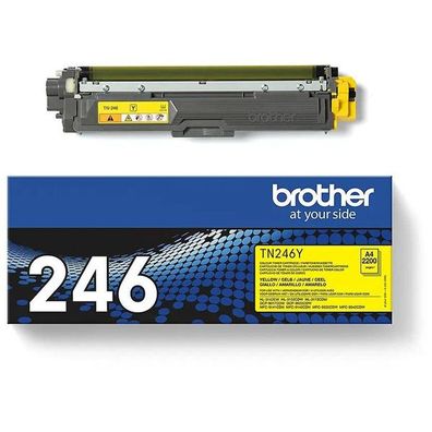Original Brother TN-246Y Toner gelb