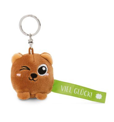 Schlüsselanhänger Bär „Viel Glück“, NICI, 62039