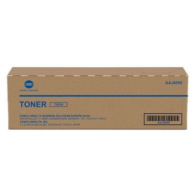 Original Konica Minolta TN-326 AAJ6050 AAJ605C Toner schwarz