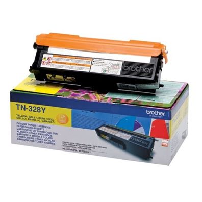 Original Brother TN-328Y Toner gelb