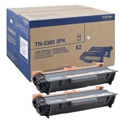 Original Brother TN-3380TWIN TN-33802PK Toner Doppelpack schwarz 2 Stück