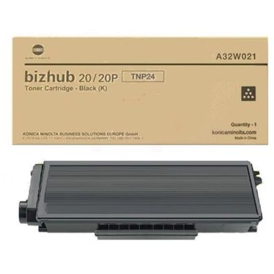 Original Konica Minolta TNP-24 A32W021 Toner schwarz