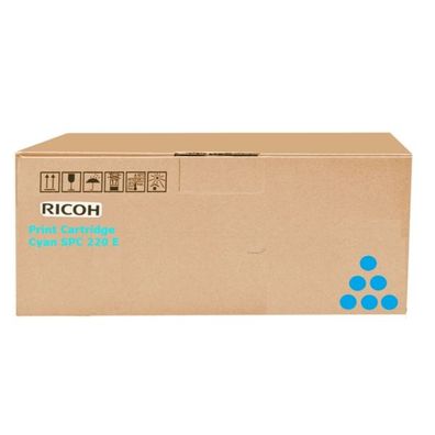 Original Ricoh TYPE SPC 220 E 406097 406053 406141 406766 407645 Toner cyan