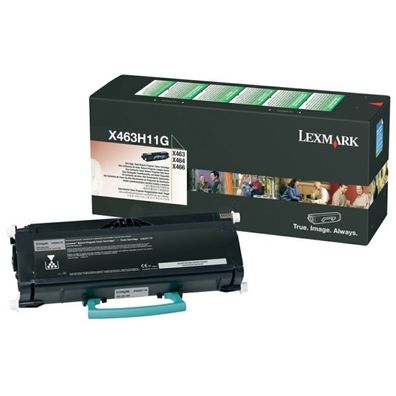 Original Lexmark X463H11G 0X463H11G Toner schwarz