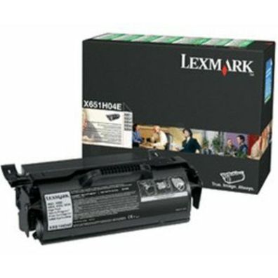 Original Lexmark X651H04E 0X651H04E Toner schwarz