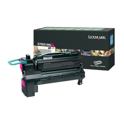 Original Lexmark X792X1MG 0X792X1MG Toner magenta