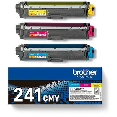 Original Brother TN-241CMY Toner Set cyan magenta gelb 3 Stück