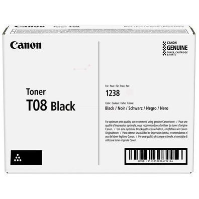 Original Canon T08 3010C006 Toner schwarz